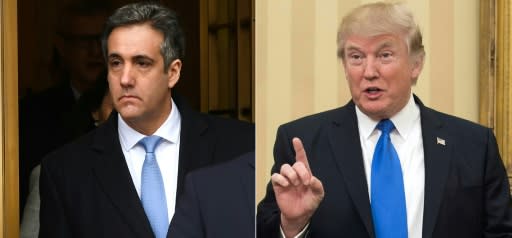 US President Donald Trump says former attorney Michael Cohen is lying in a bid to reduce his sentence