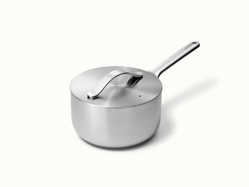 Caraway Stainless Steel Sauce Pan