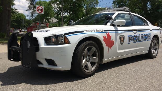 Police say the shots were fired at a home on Howard Avenue in Windsor, Ont., Thursday night. (CBC - image credit)