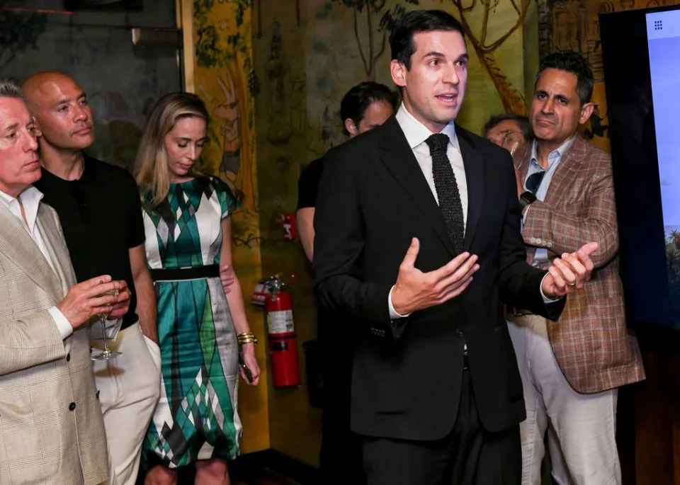 Oren Alexander celebrates the return of The Raleigh, a Rosewood Hotel and Residences, at The Carlyle in Manhattan on May 8, 2024. Darian DiCianno/BFA.com/Shutterstock