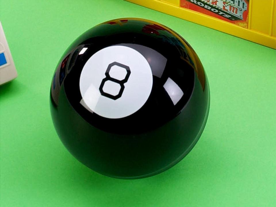 Magic 8 Ball toy, photo