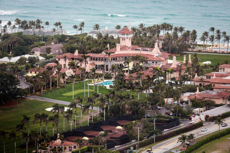 Former President Donald Trump officially has declared his private Mar-a-Lago Club in Palm Beach to be his primary residence.