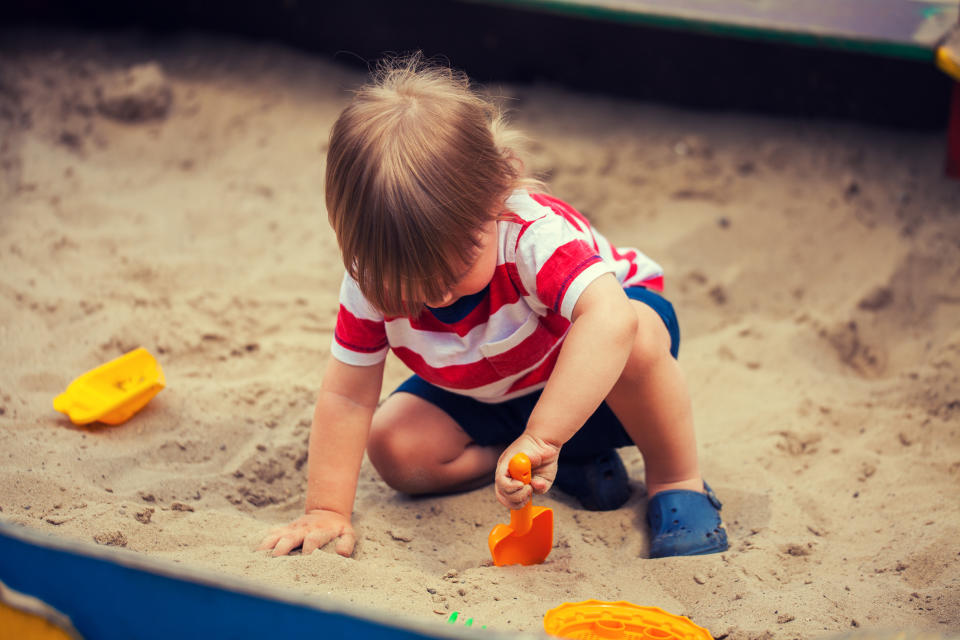 The hack also provides an opportunity for some sensory play. (Getty Images)