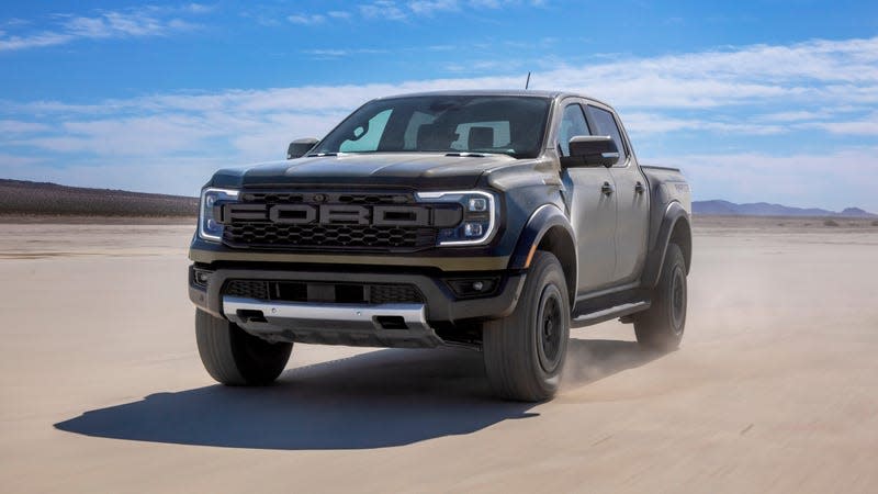 2024 Ford Ranger Raptor: High Speed Off-Roading