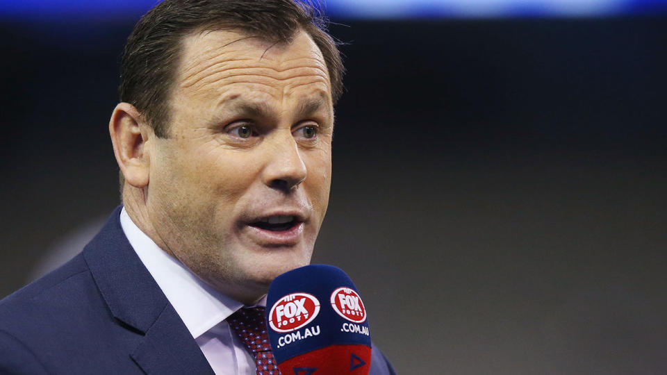 Fox Footy commentator David King. (Photo by Michael Dodge/Getty Images)