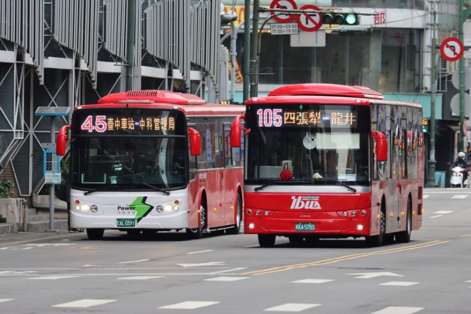 《圖說》台中市112年12月共新增56輛電動公車。