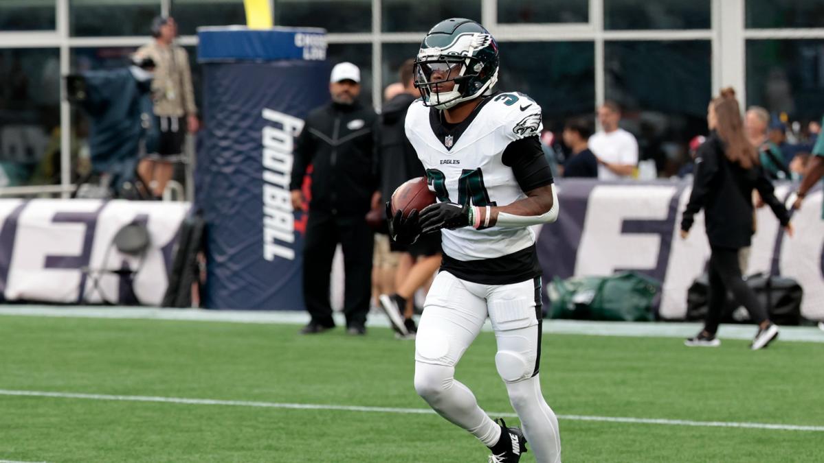 Eagles rule out starting cornerback for season opener in Brazil