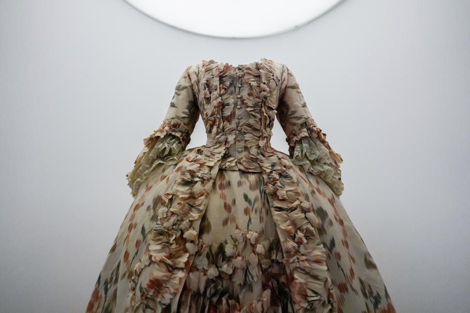 The Metropolitan Museum of Art's Costume Institute gala exhibit, "Sleeping Beauties: Reawakening Fashion," on display at The Metropolitan Museum of Art, Saturday, May 4, 2024, in New York. (AP Photo/Julia Nikhinson)