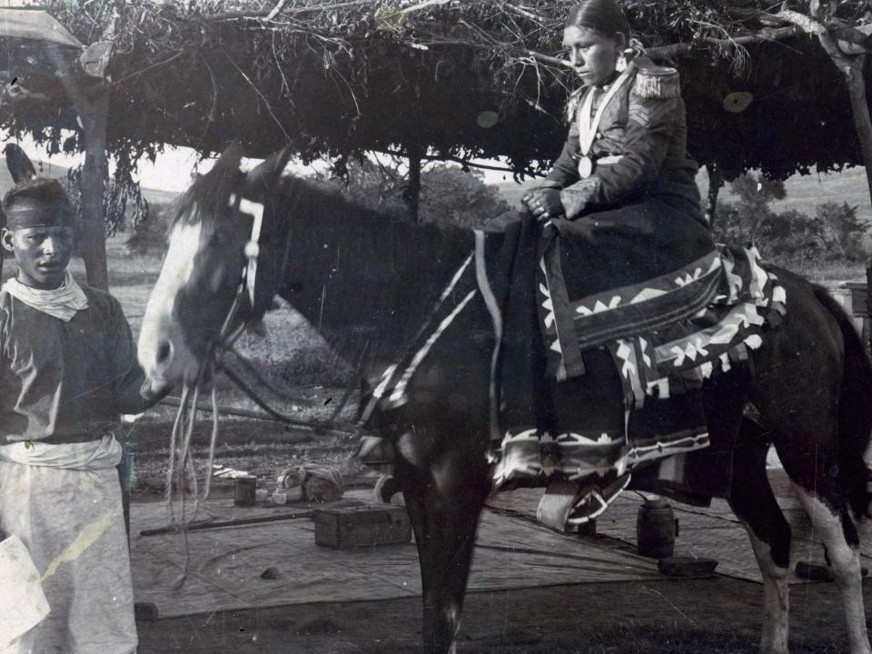 Wedding Portrait Of Paul Albert & Wife