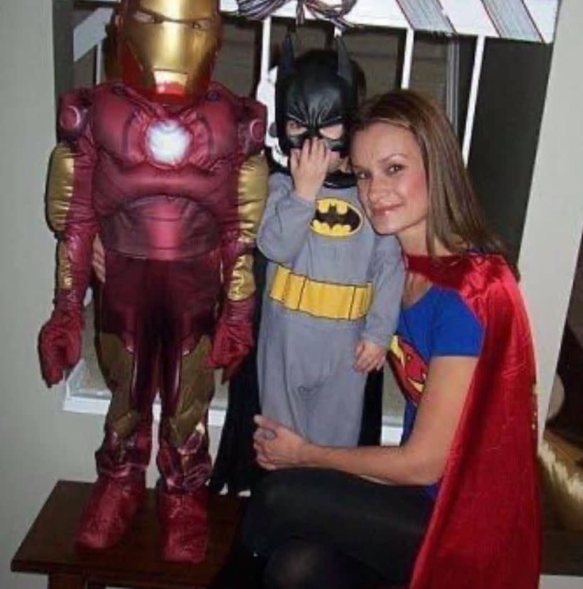 Today, Abby Beart's sons are teenagers who prefer to attend costume parties with their friends. Still, the N.J. mom fondly remembers her days trick-or-treating with her little super heroes.