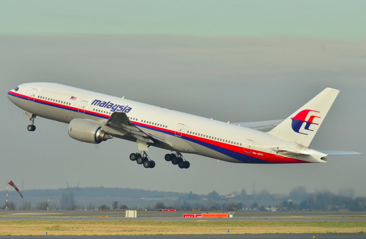 The Flight MH370 plane, similar to this one, vanished in March 2014 (Rex)
