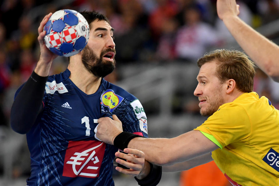 Les Bleus entament le tour principal contre la Suède (AFP).