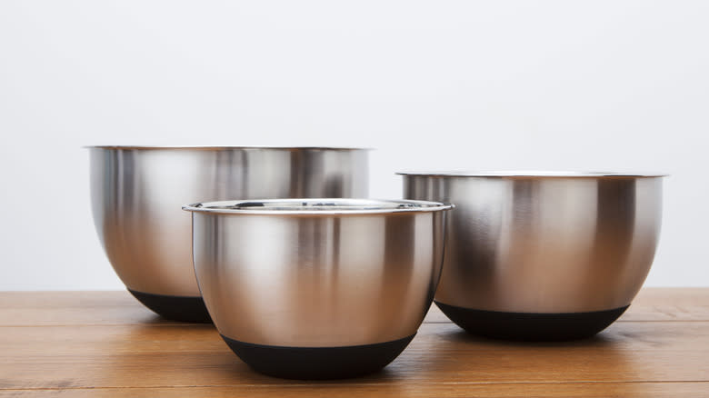 Bowls in kitchen