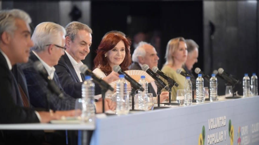 CFK en el panel que la tuvo como figura principal.