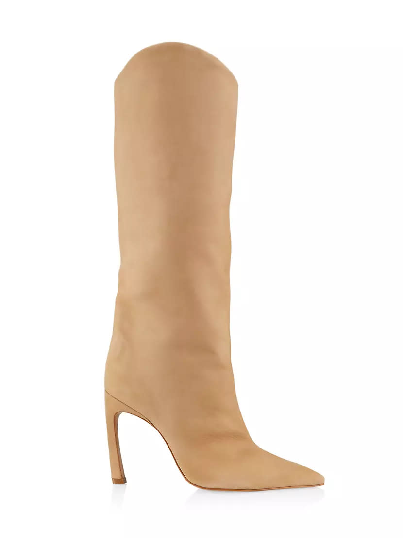 Maryana Nubuck Knee-High Boots