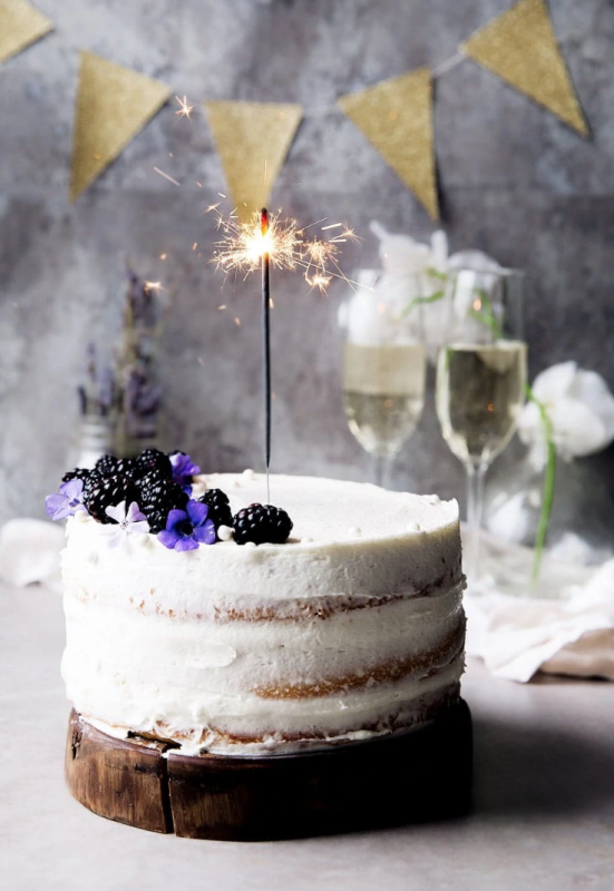 <p>Broma Bakery</p><p>A soft vanilla cake layered with raspberry jam and champagne frosting. Let’s get this party started.</p><p><strong>Get the recipe: <a href="https://bromabakery.com/raspberry-vanilla-cake-with-champagne-frosting/" rel="nofollow noopener" target="_blank" data-ylk="slk:Raspberry Vanilla Cake with Champagne Frosting;elm:context_link;itc:0;sec:content-canvas" class="link ">Raspberry Vanilla Cake with Champagne Frosting</a></strong></p>