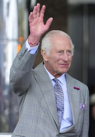 <p>Andrew Matthews/PA Images via Getty</p> King Charles in Jersey on July 15, 2024.