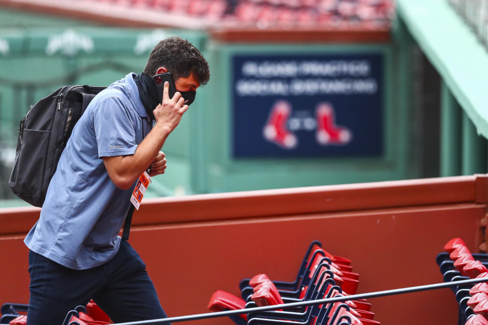 波士頓紅襪總管Chaim Bloom。（Photo by Adam Glanzman/Getty Images）