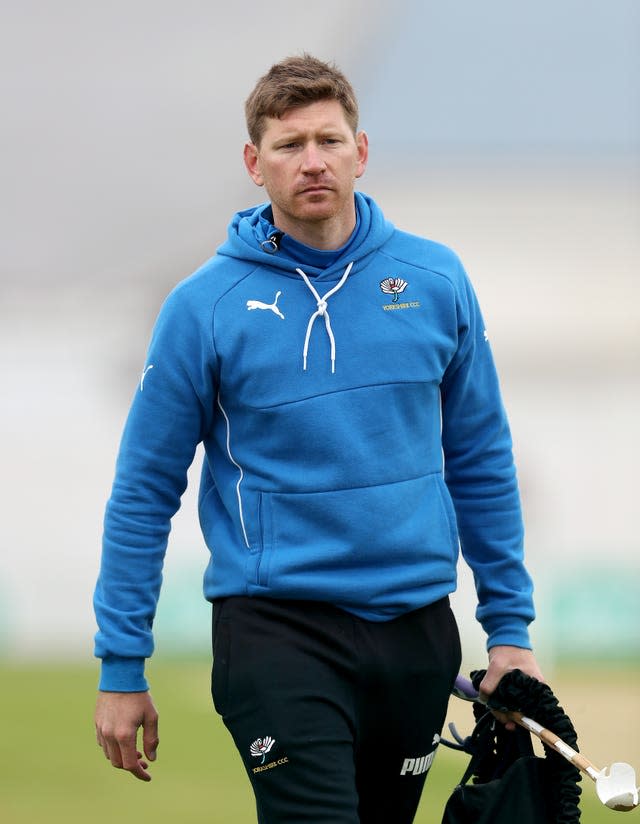 Richard Pyrah is alleged to have referred to Yorkshire players of Asian ethnicity as 