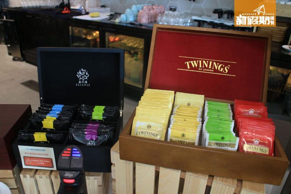茶包也有英國著名品牌 Twinings!