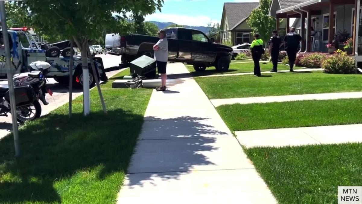 Pickup Truck Crashes Knocks Out Power In Missoula Neighborhood