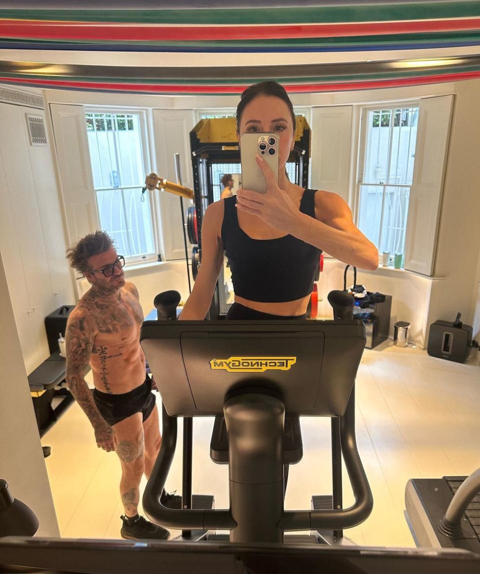 Victoria Beckham's anti-aging secret 2: Exercise 5 times a week