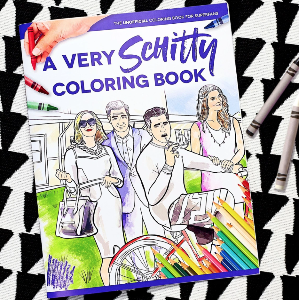 A Very Schitty Coloring Book