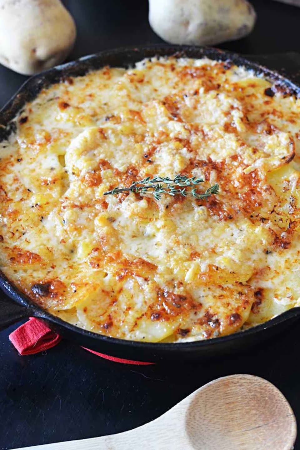 Skillet Scalloped Potatoes