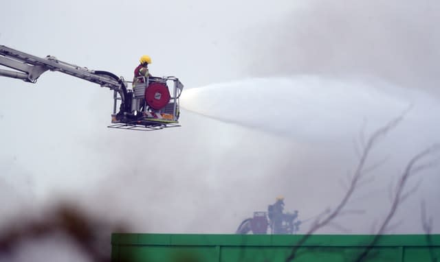 Ocado warehouse fire