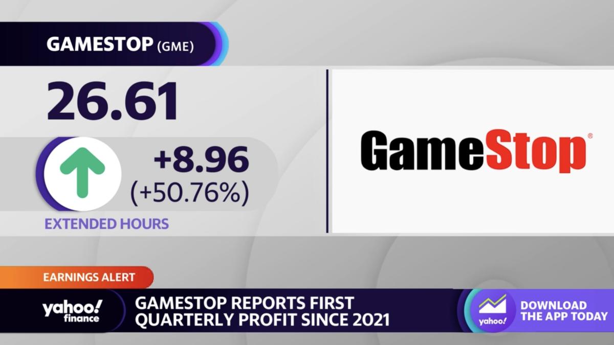 GameStop stock surges on Q4 earnings beat, meme stocks follow suit