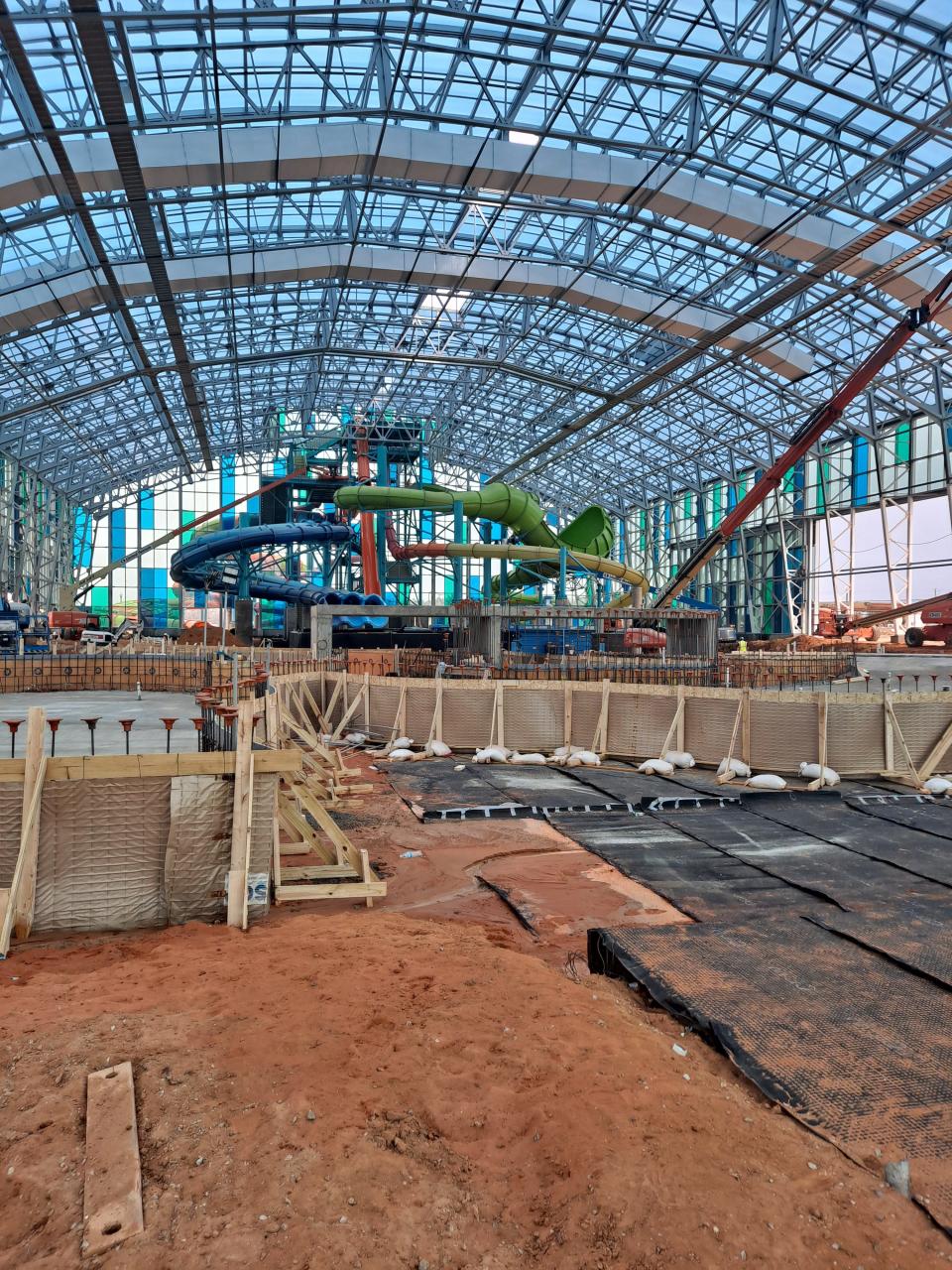 OWA Parks & Resort recently announced updates on Tropic Falls, a 100,000-square-foot indoor water park expected to open in Foley, Alabama, this May.