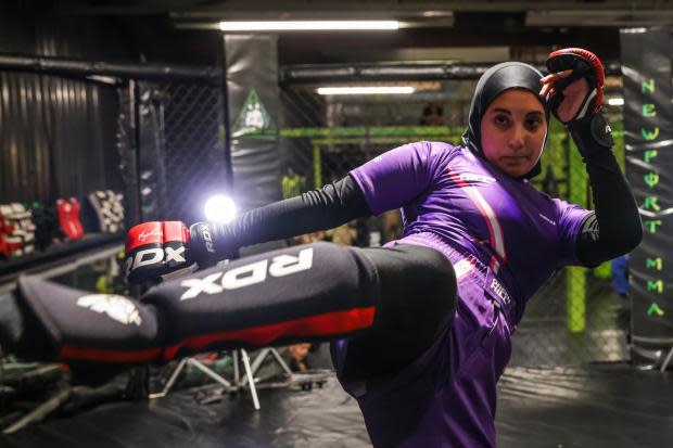 INSPIRATION: Newport fighter Sakinah Hussain