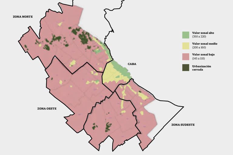 Las zonas de mayor impacto en la quita de subsidios