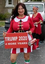 Cindy Falco DiCorrado is one of Palm Beach County's most visible Trump supporters