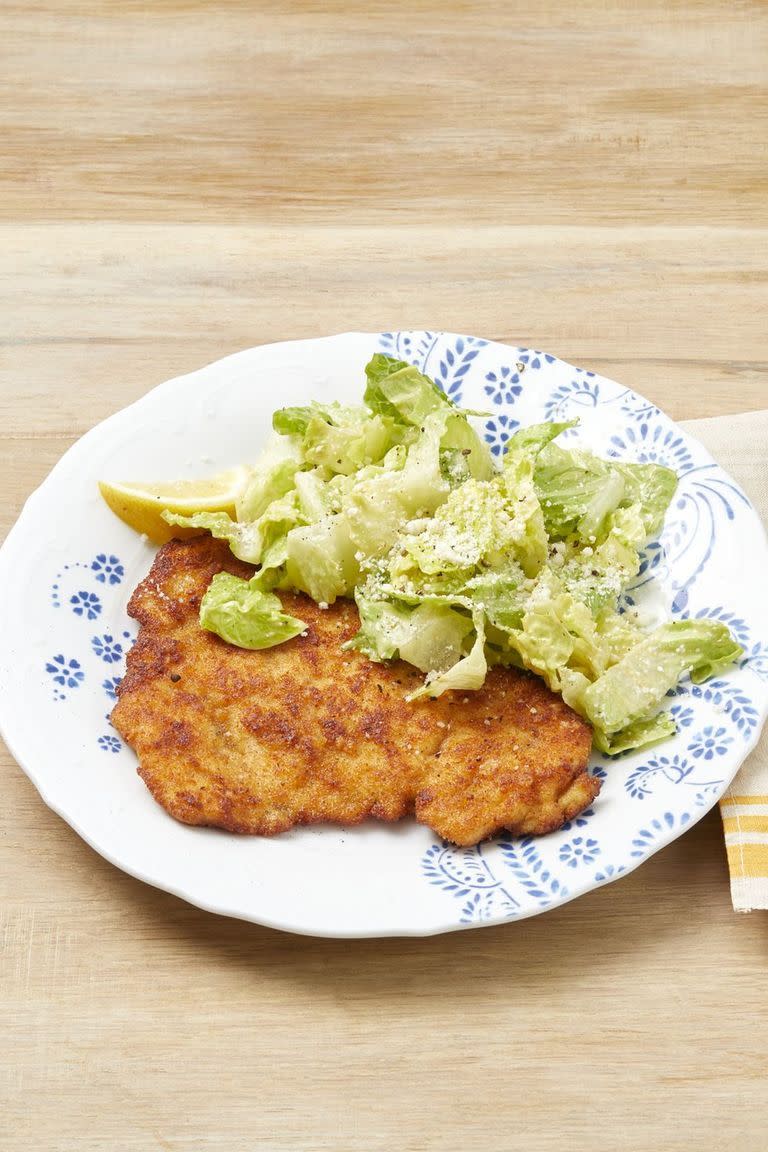 Chicken Caesar Milanese