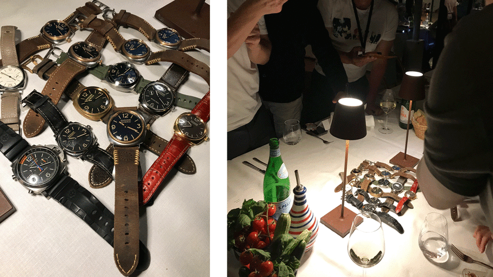 Panerai Collectors Showing Off Their Pieces in Italy - Credit: Carol Besler