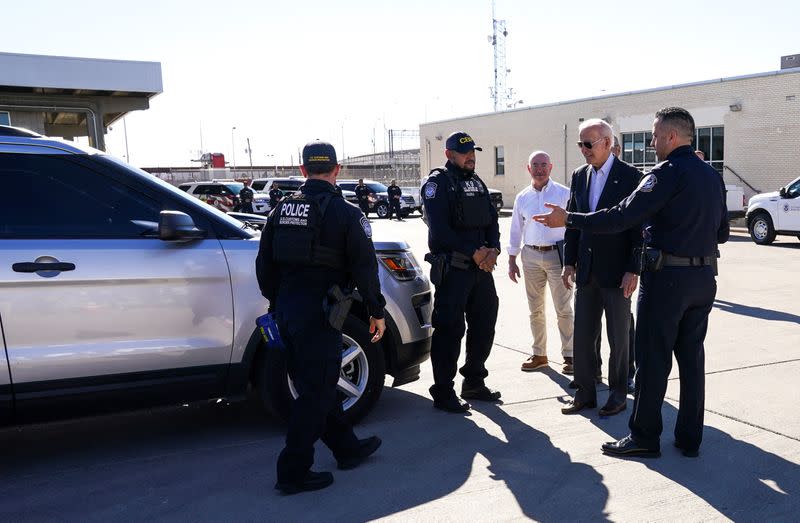 U.S. President Joe Biden visits El Paso