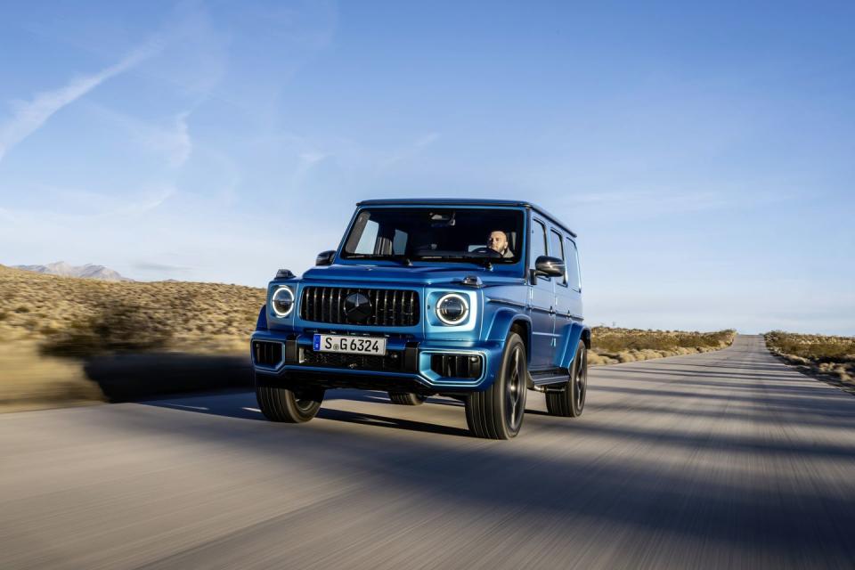 2025 mercedes amg g63 press images