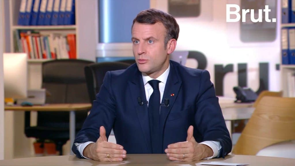 Emmanuel Macron sur Brut  - BFMTV