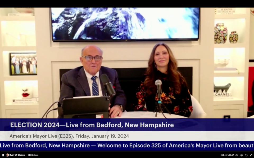 America’s Mayor Live featuring Rudy Giuliani and Maria Ryan (America’s Mayor Live)