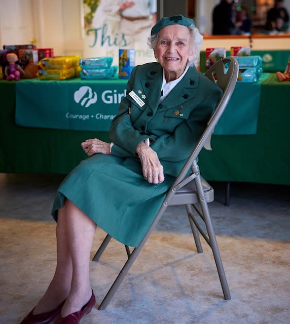 Veronica "Ronnie" Backenstoe has been a Girl Scout since she was 10 years old and shows no signs of slowing down. (Photo: Randy Monceaux)