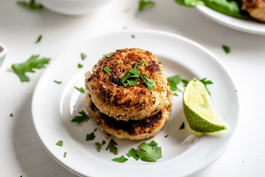 Vegetarian Keto "Crab" Cakes