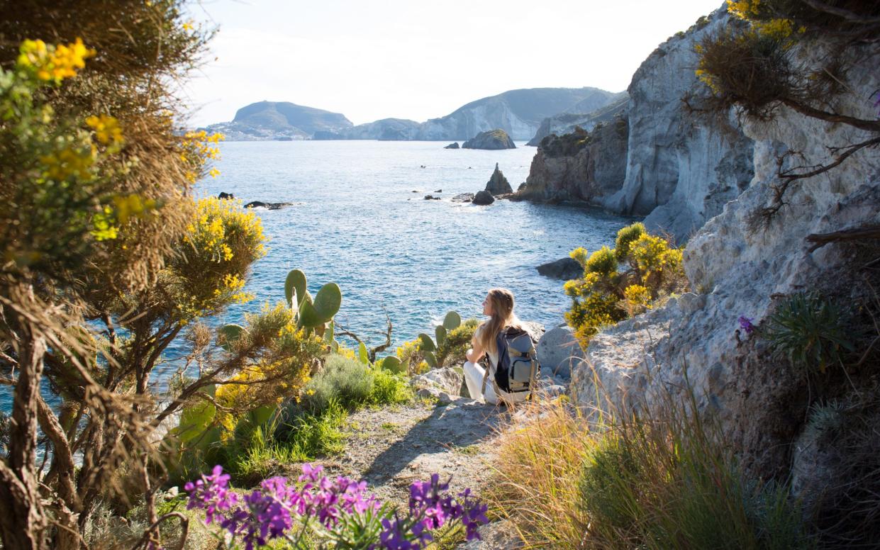 Ponza is where in-the-know Italians shift down a gear