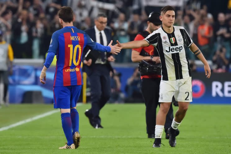 Messi s’active en coulisses pour Dybala (AFP).