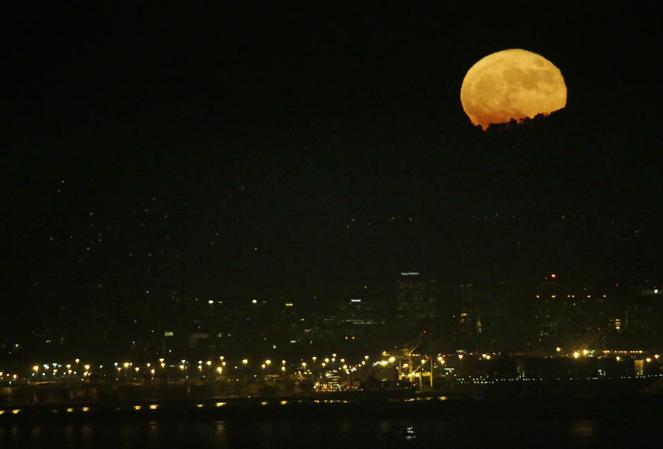 Brightest supermoon in almost 69 years