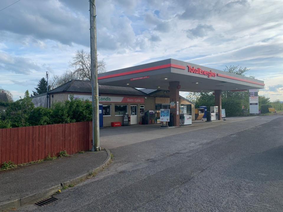 The Northern Echo: A petrol station area and a Londis on the site of the old Coates Garage