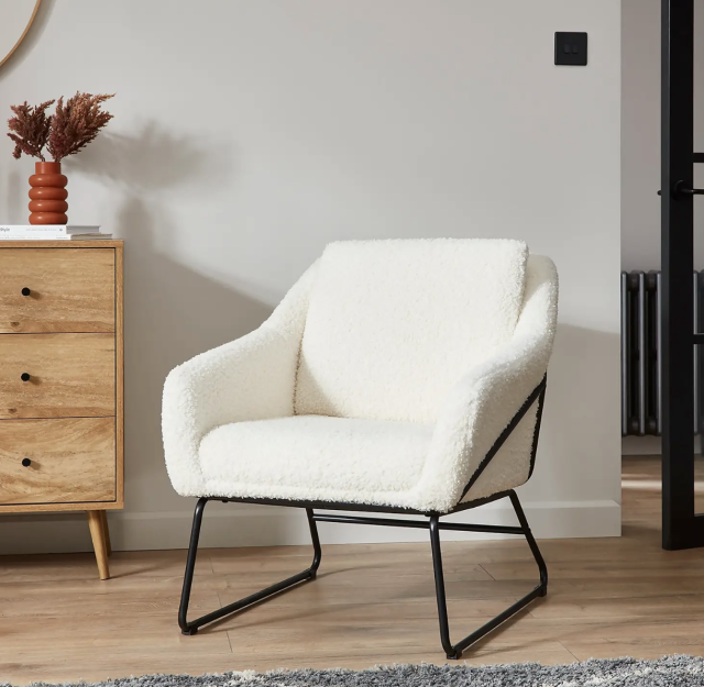 Cheap boucle chair review I ve found a budget friendly version