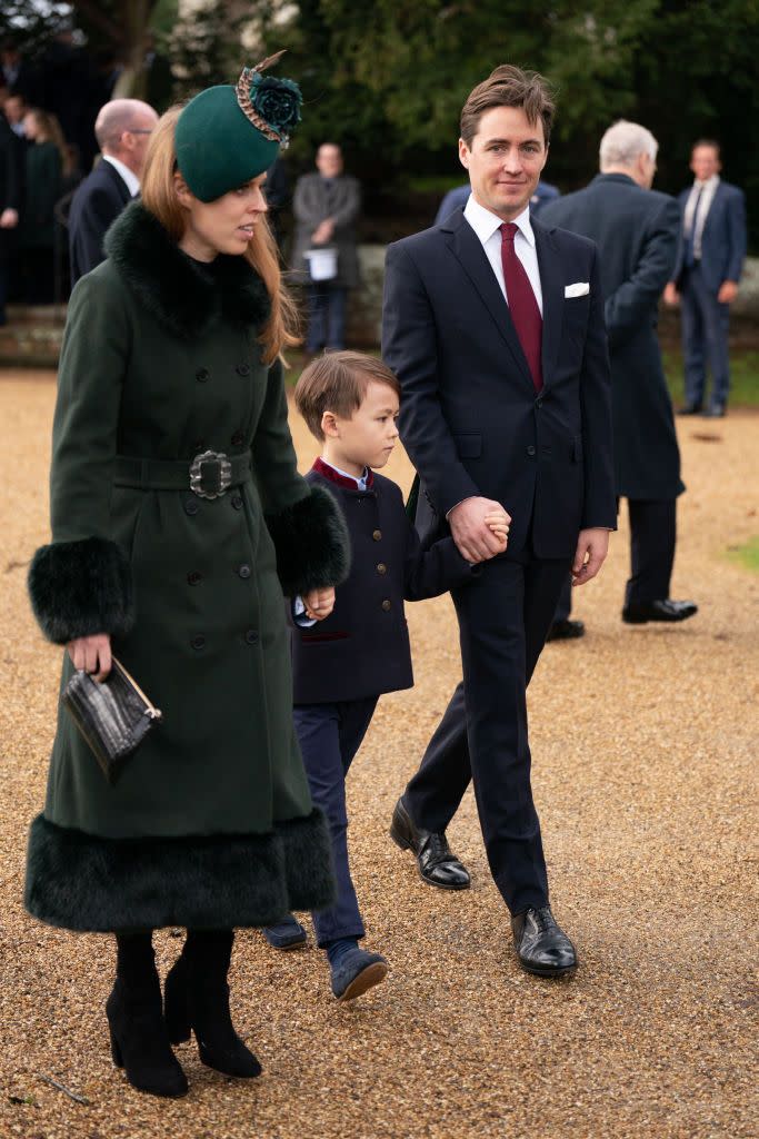 royals attends christmas day church service