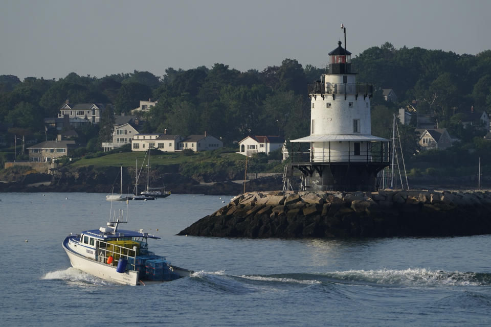 Spring Point Light. (AP Photo/Robert F. Bukaty)