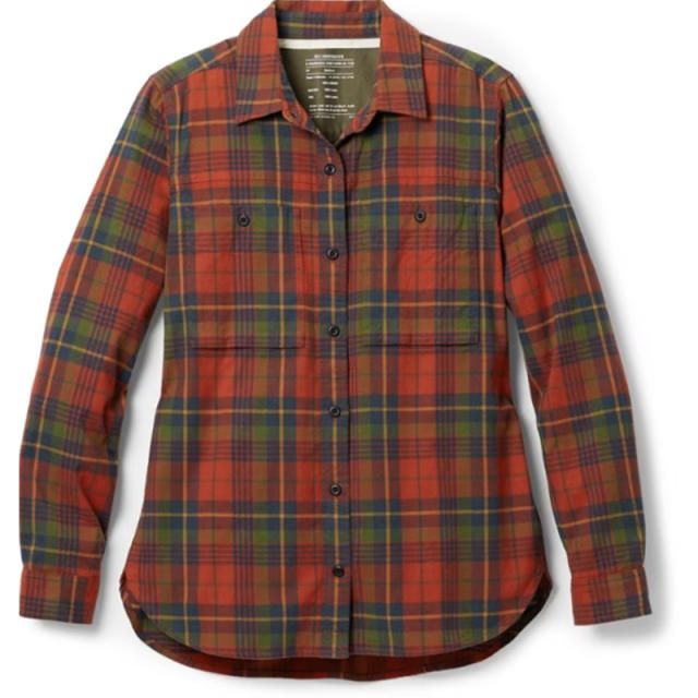 Rei Co-op Wallace Lake Flannel Shirt Red S (8) Kids